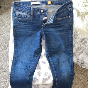 Pilcro and the letterpress jeans Anthropology Dark wash jeans size 29 never worn
